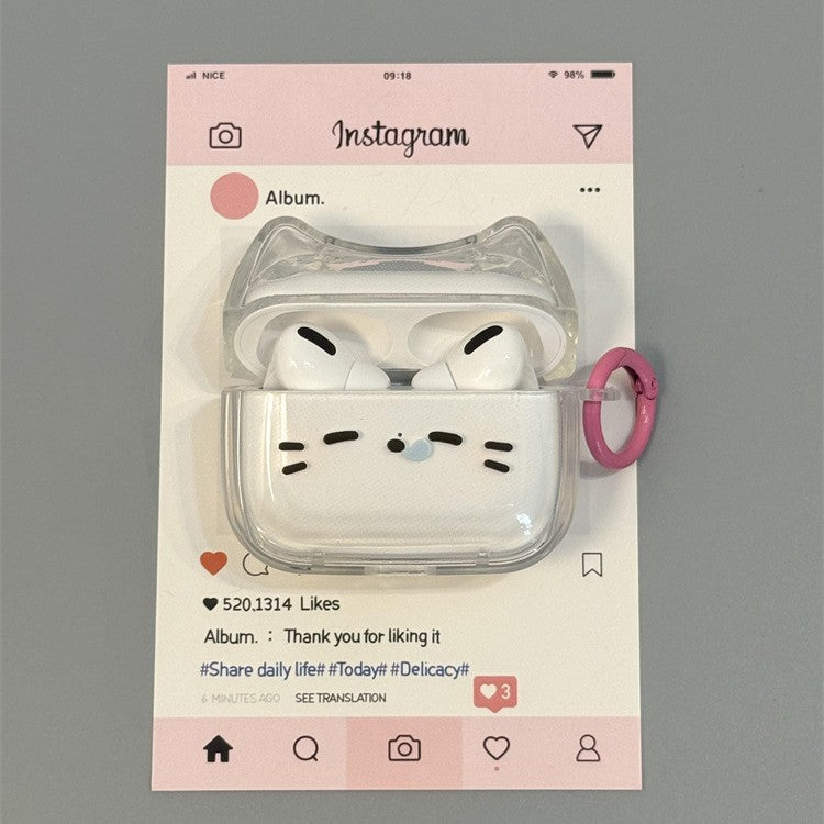 Sleepy Cat Protective AirPods Case