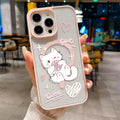 Magnetic Woolen Cat Phone Case