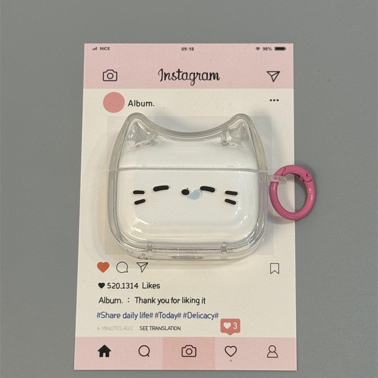 Sleepy Cat Protective AirPods Case