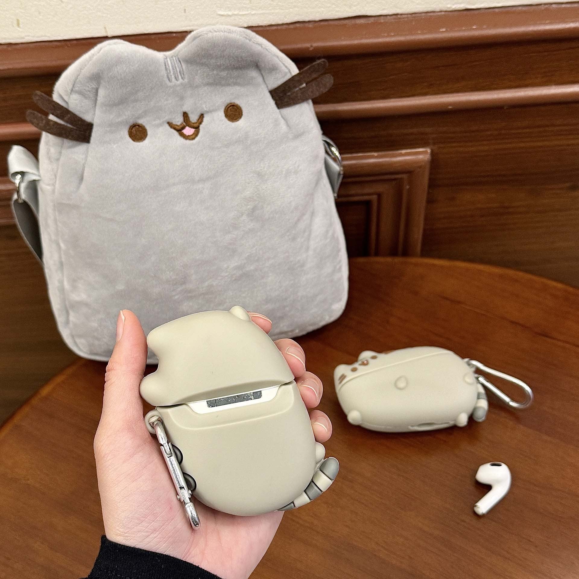 Pusheen Cat Protective AirPods Case