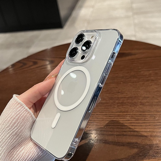 Transparent Magnetic Phone Case