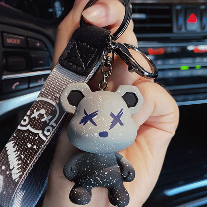 Color Changing Bear Keychain