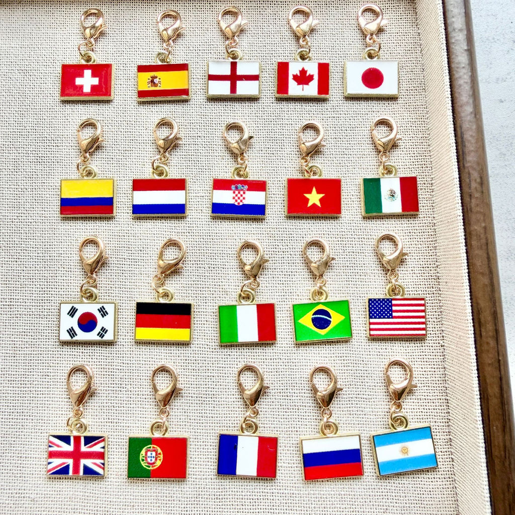 Country Flag Keychain