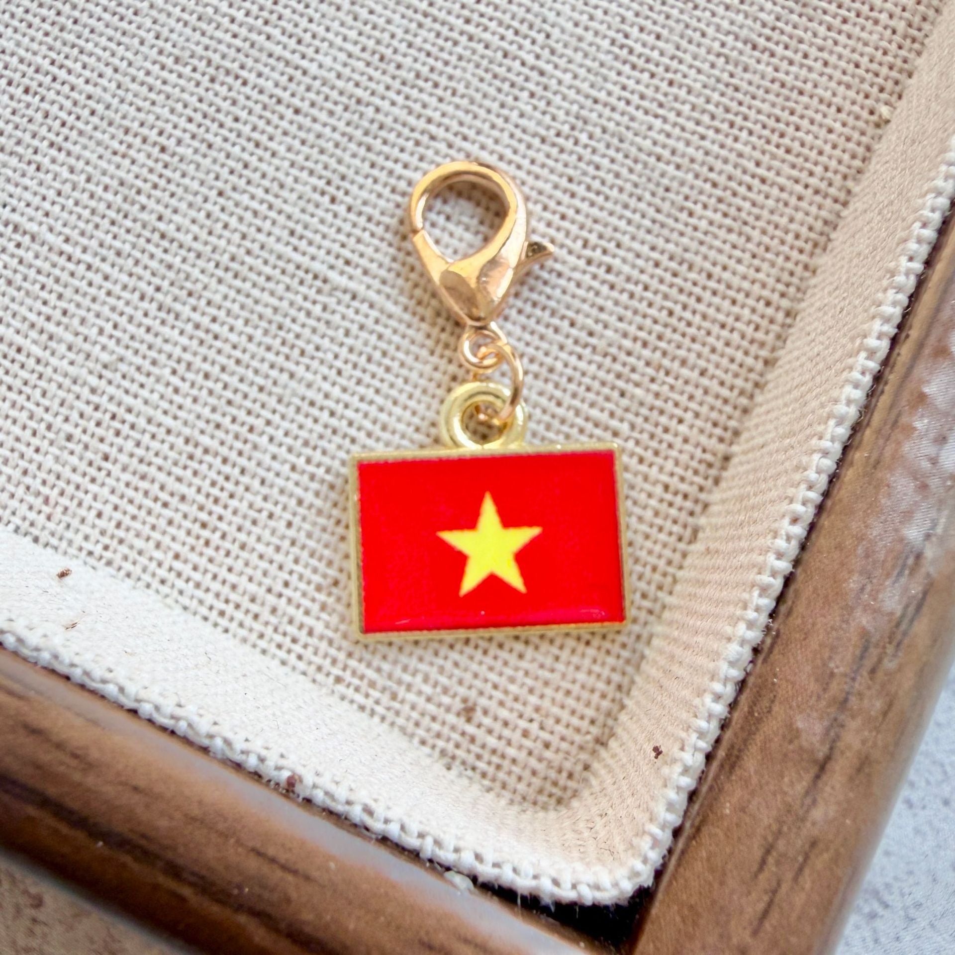Country Flag Keychain