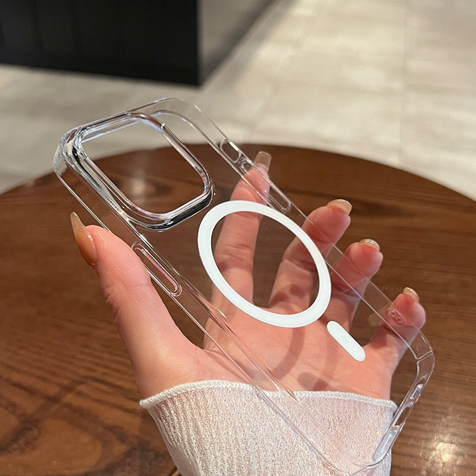 Transparent Magnetic Phone Case