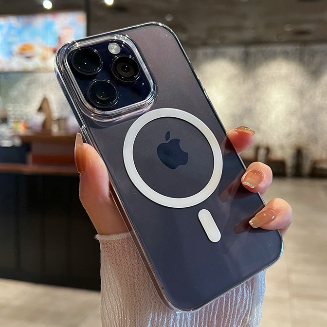 Transparent Magnetic Phone Case