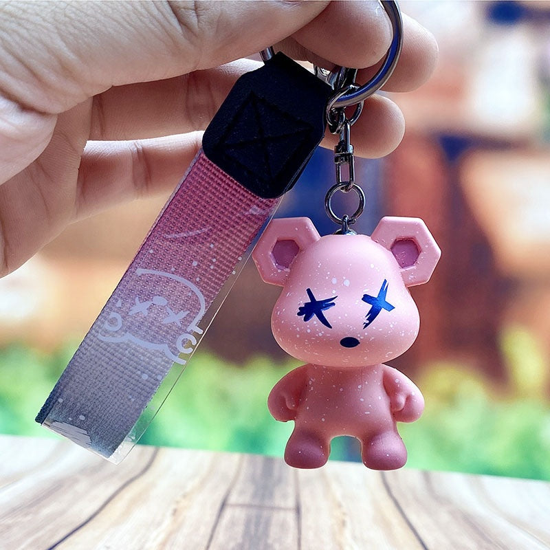 Color Changing Bear Keychain