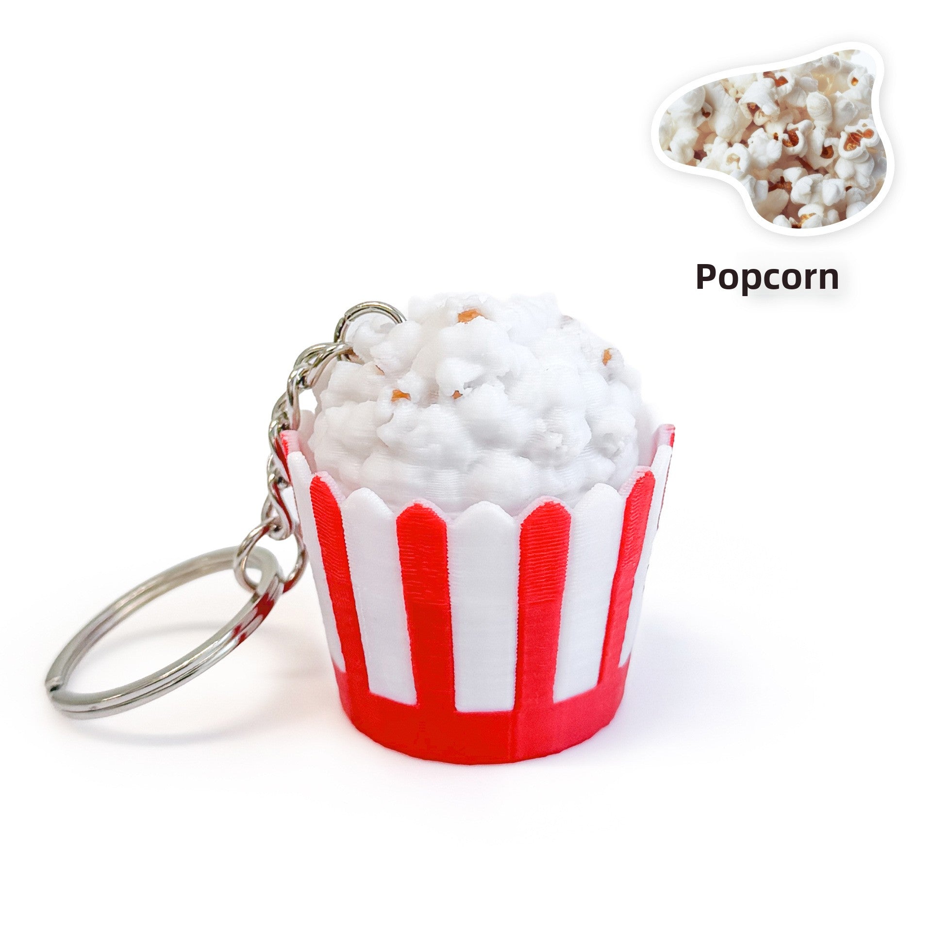 Food Theme Clicker Keychain