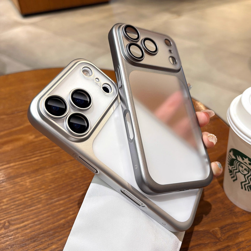 Electroplated Frosted Phone Case